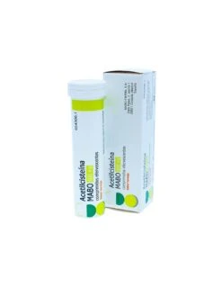 ACETILCISTEINA MABO 600 MG 20 COMPRIMIDOS EFERVESCENTES (SABOR NARANJA)