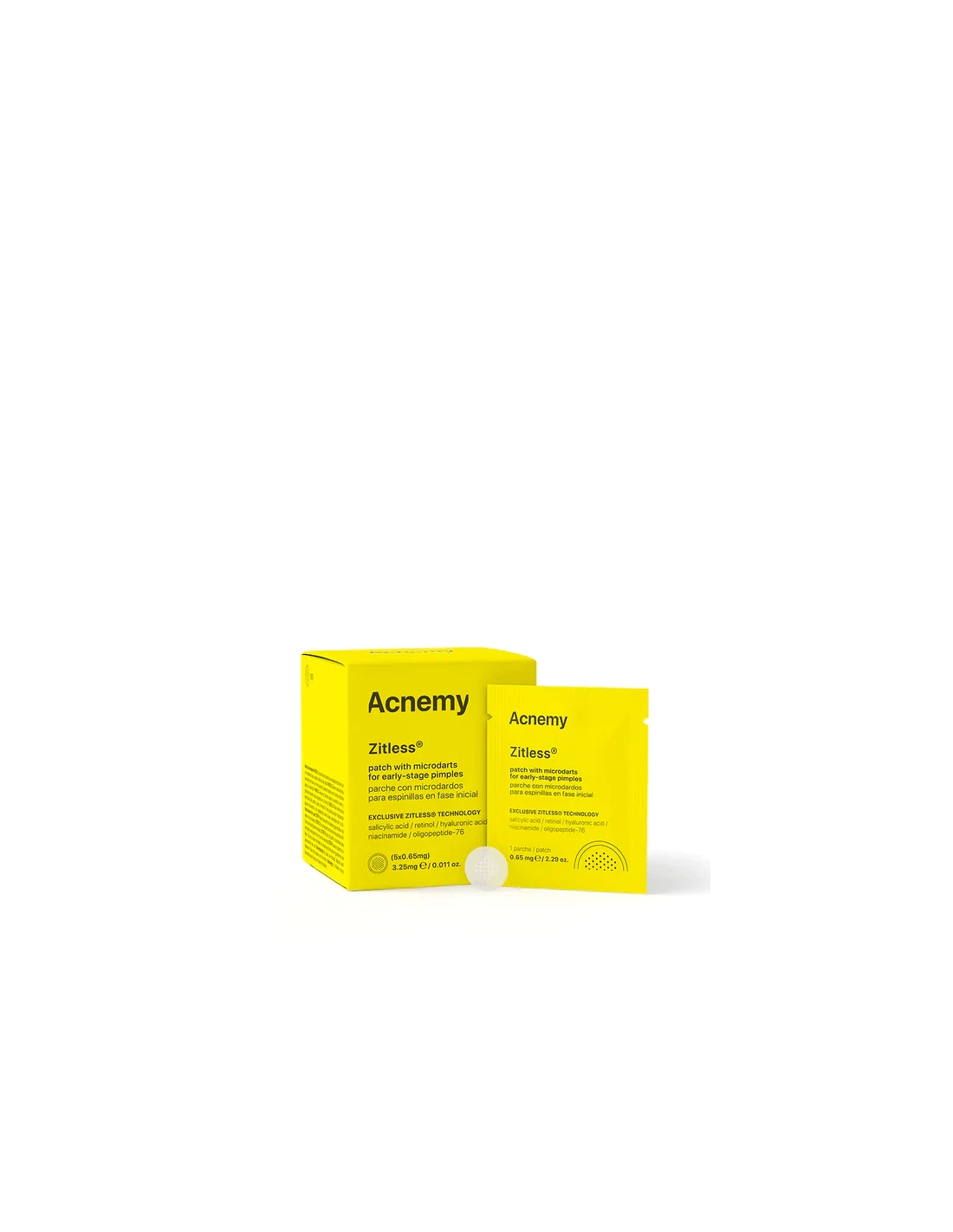 ACNEMY ZITLESS 5 PARCHES 3 ACNEMY ZITLESS 5 PARCHES
