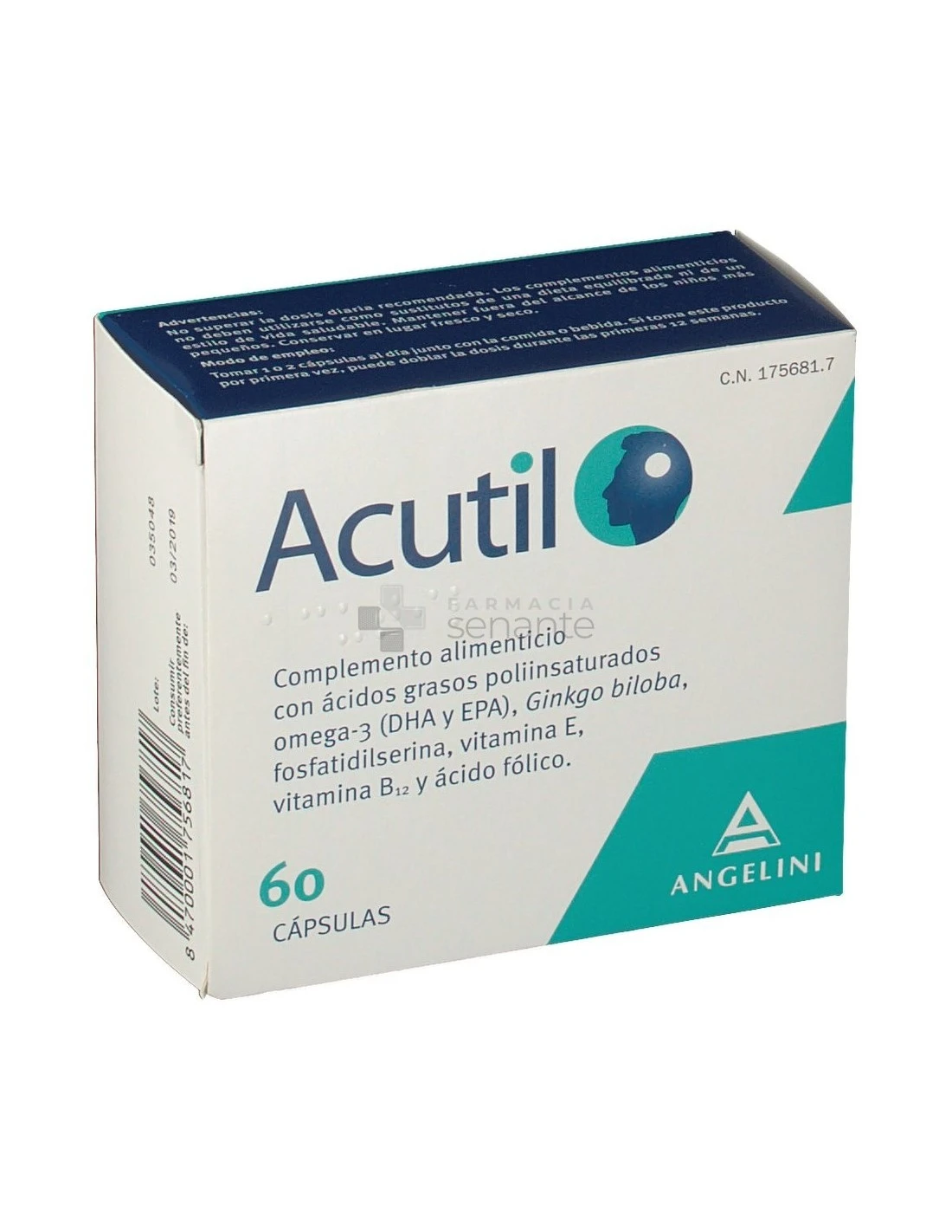 ACUTIL 60 CAPSULAS 3 ACUTIL 60 CAPSULAS
