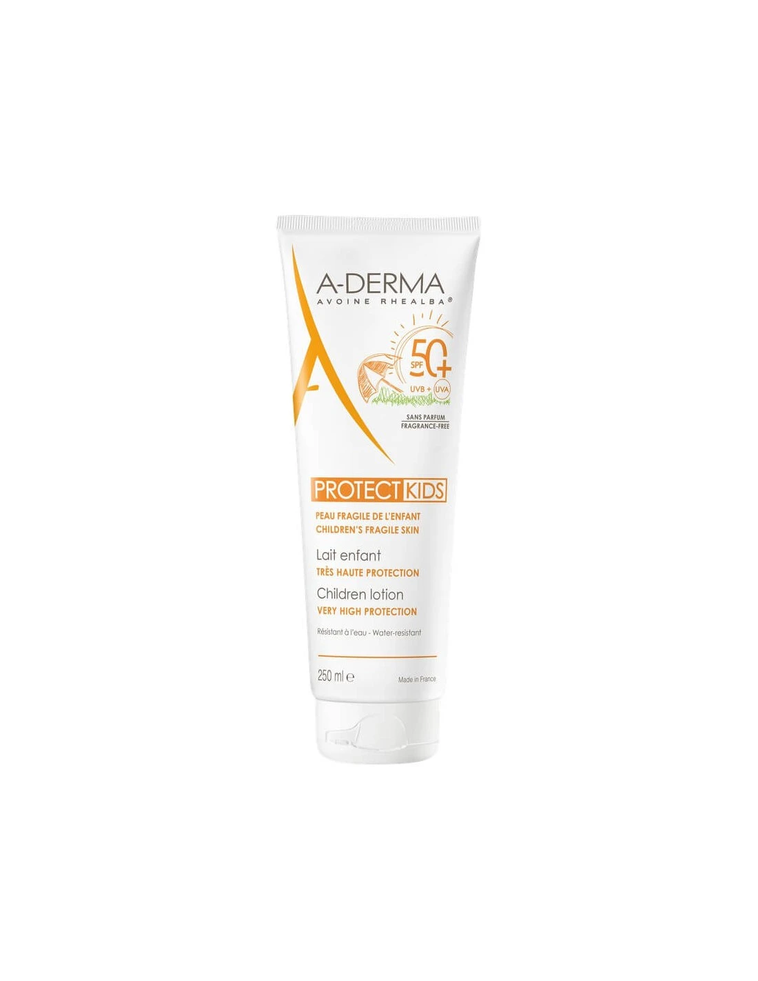 ADERMA PROTECT KIDS LECHE INFANTIL SPF50+ 250ML 3 ADERMA PROTECT KIDS LECHE INFANTIL SPF50+ 250ML