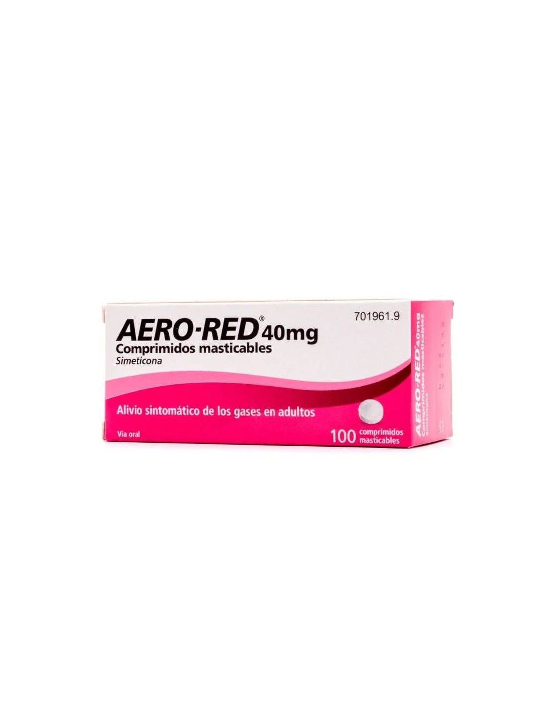 AERO RED 40 MG 100 COMPRIMIDOS MASTICABLES 3 AERO RED 40 MG 100 COMPRIMIDOS MASTICABLES