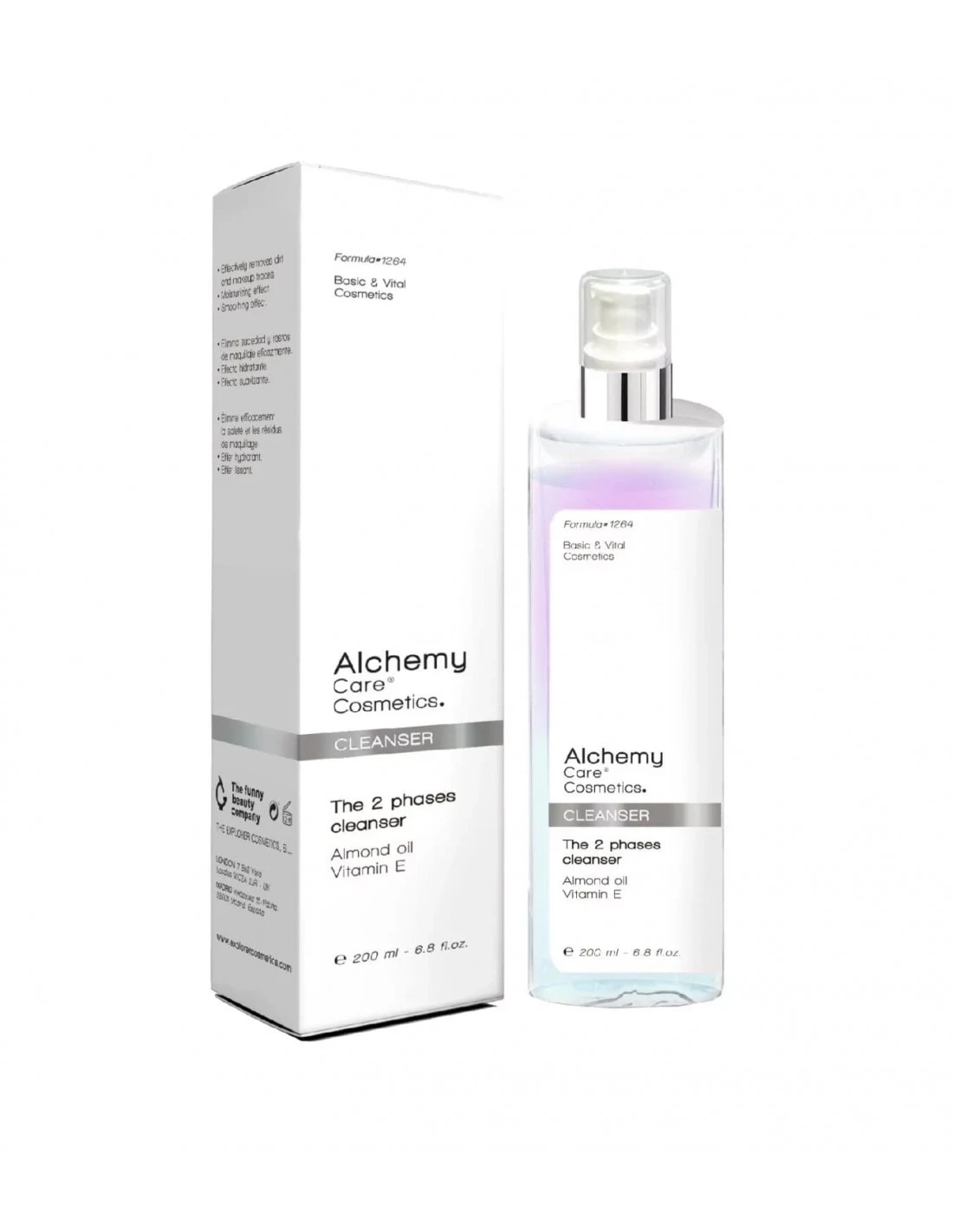 ALCHEMY CARE COSMETICS THE 2 PHASES CLEANSER 200ML 3 ALCHEMY CARE COSMETICS THE 2 PHASES CLEANSER 200ML