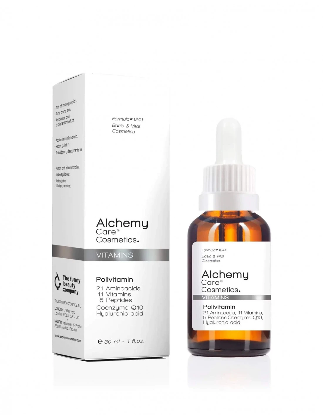 ALCHEMY CARE COSMETICS VITAMINS POLIVITAMIN 30 ML 3 ALCHEMY CARE COSMETICS VITAMINS POLIVITAMIN 30 ML