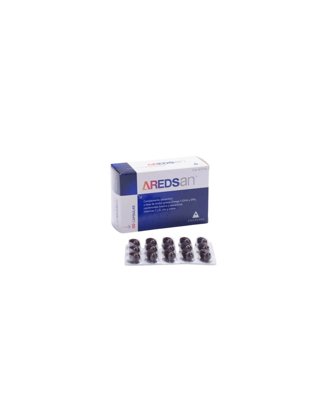 AREDSAN 60 CAPSULAS 3 AREDSAN 60 CAPSULAS