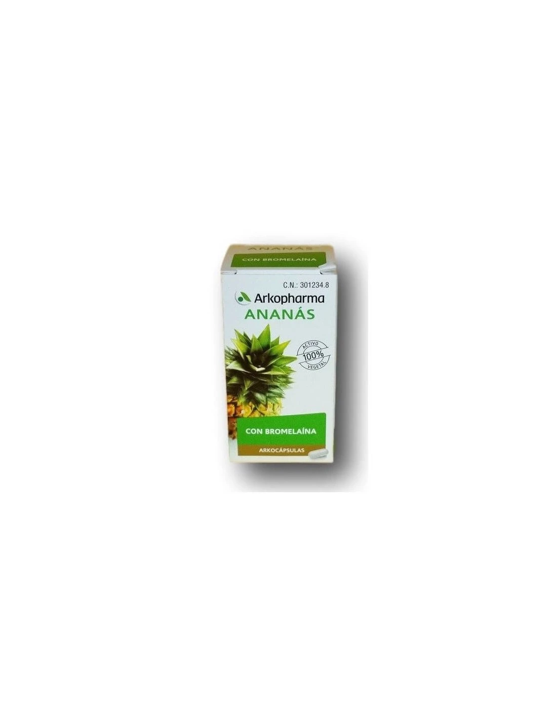 Arkopharma ARKOCAPSULAS ANANAS 50 CAPSULAS 3 Arkopharma ARKOCAPSULAS ANANAS 50 CAPSULAS