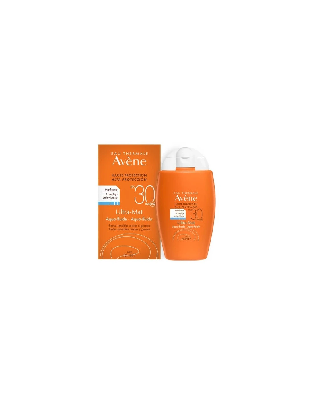 Avène AVENE ULTRA MAT AQUA-FLUIDO SPF30 50ML 3 Avène AVENE ULTRA MAT AQUA-FLUIDO SPF30 50ML