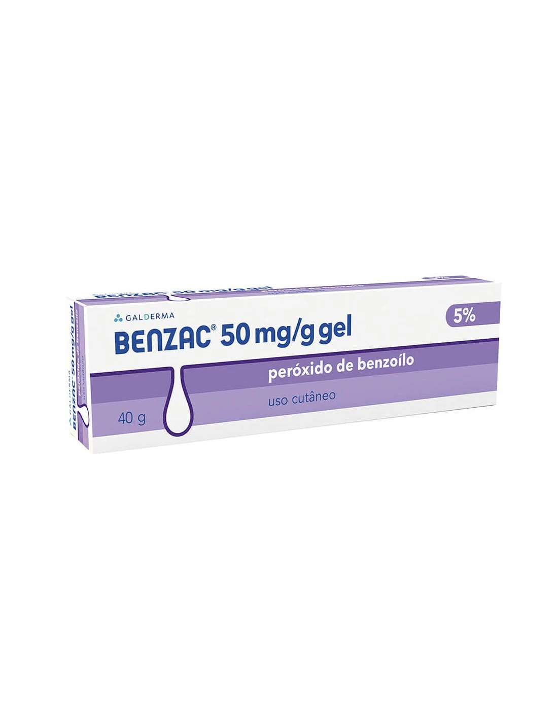 Galderma BENZAC 50 MG/G GEL CUTANEO 1 TUBO 40 G 3 Galderma BENZAC 50 MG/G GEL CUTANEO 1 TUBO 40 G