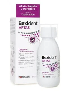 ISDIN BEXIDENT AFTAS COLUTORIO CON ACIDO HIALURONICO 120 ML