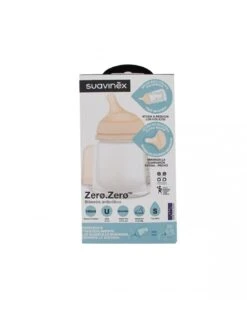 SUAVINEX BIBERON ANTICOLICO TETINA LACTANCIA SILICONA MIXTA 180ML