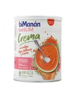 BIMANAN BESLIM CREMA DE LENTEJAS ROJA CALABAZA Y QUINOA 6 RACIONES 318GR