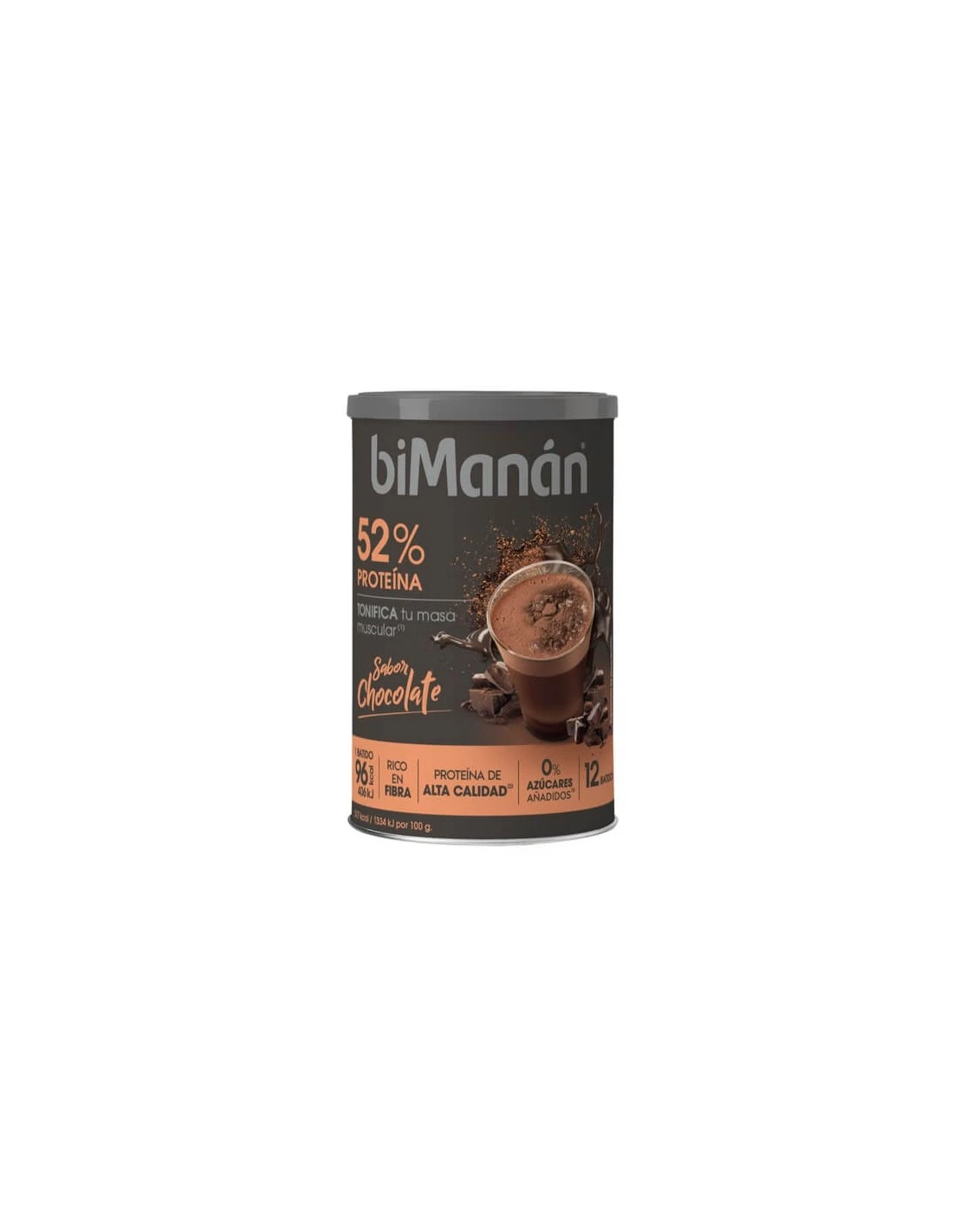 BIMANAN PROTEINA BATIDO SABOR CHOCOLATE 12 BATIDOS 360 G 3 BIMANAN PROTEINA BATIDO SABOR CHOCOLATE 12 BATIDOS 360 G