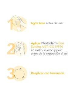 BIODERMA PHOTODERM EAU SOLAIRE ANTI-OX SPF50 SPRAY 200 ML -Suavinex Ventas bioderma photoderm eau solaire anti ox spf50 spray 200 ml 2