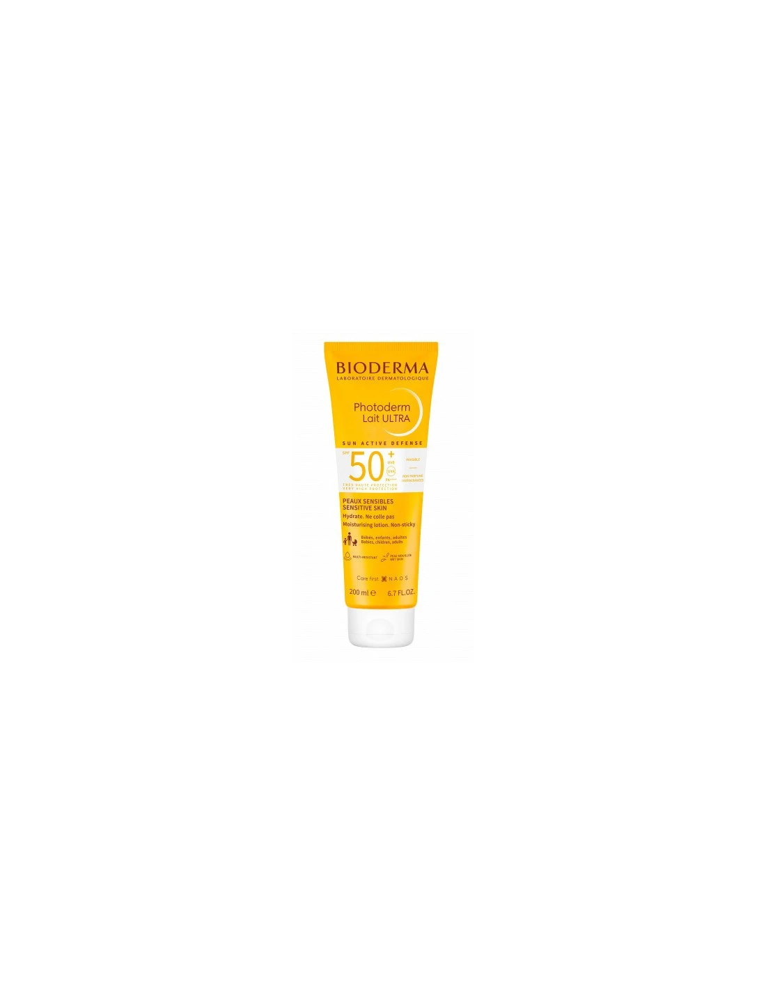 BIODERMA PHOTODERM LAIT ULTRA SPF50+ 200ML 3 BIODERMA PHOTODERM LAIT ULTRA SPF50+ 200ML