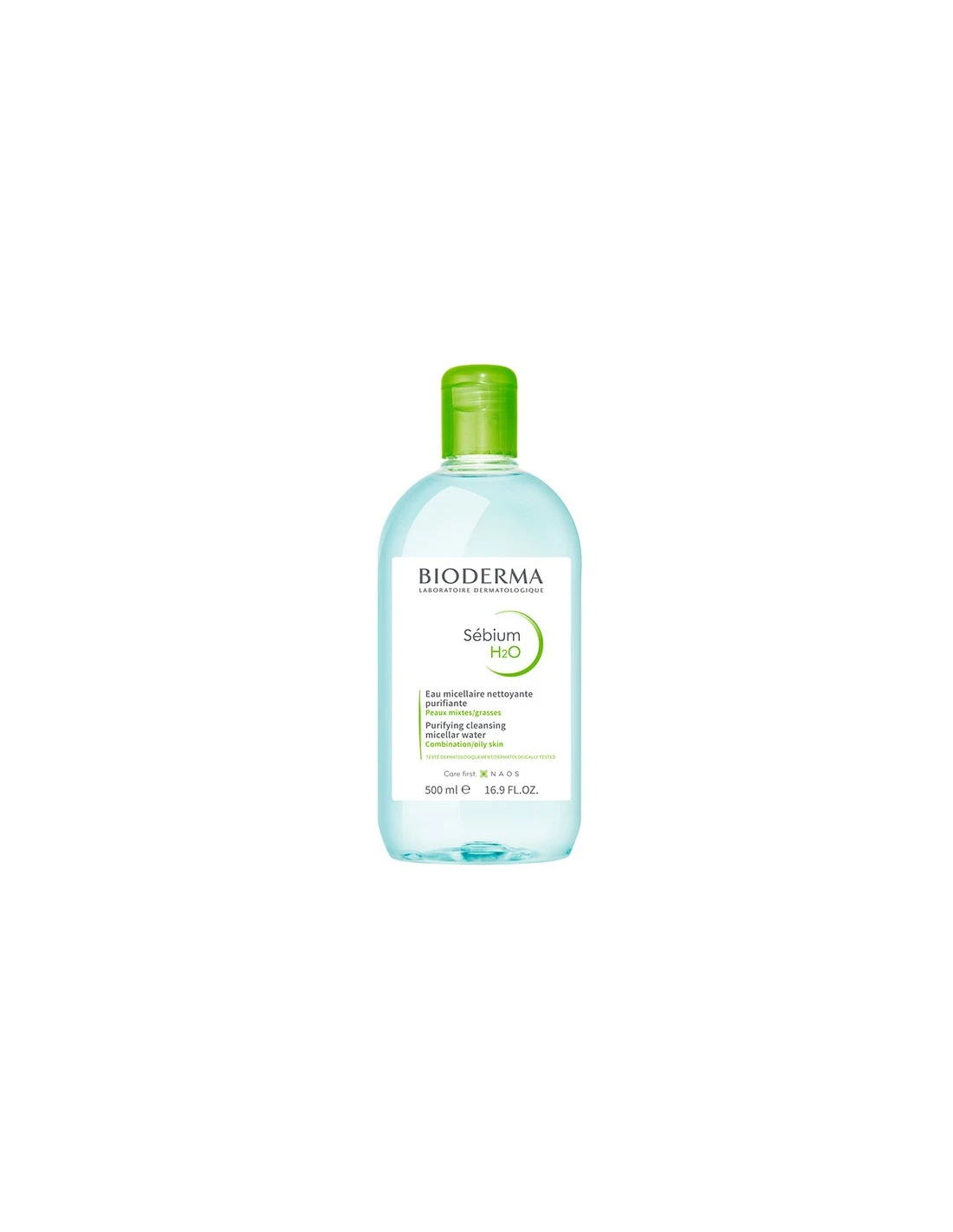 BIODERMA SEBIUM H2O AGUA MICELAR 500ML 3 BIODERMA SEBIUM H2O AGUA MICELAR 500ML