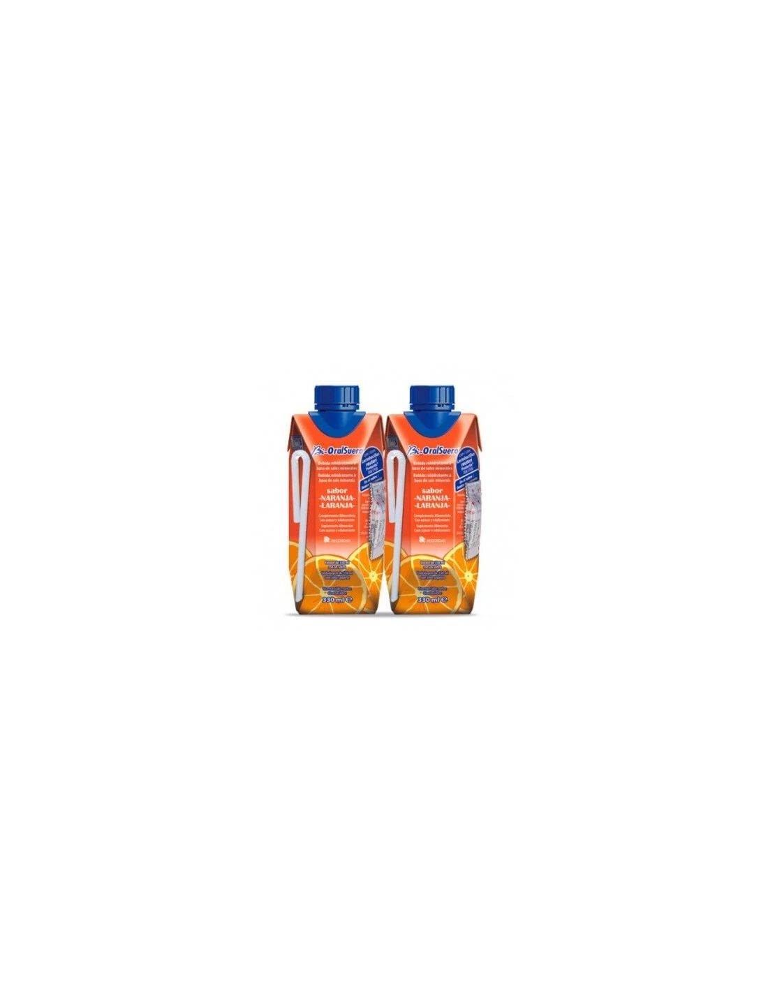 BIORALSUERO SABOR NARANJA PACK 2X330ML 3 BIORALSUERO SABOR NARANJA PACK 2X330ML