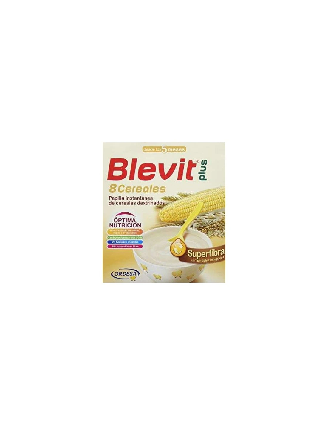 BLEVIT PLUS SUPER FIBRA 8 CEREALES 600 GRAMOS 3 BLEVIT PLUS SUPER FIBRA 8 CEREALES 600 GRAMOS