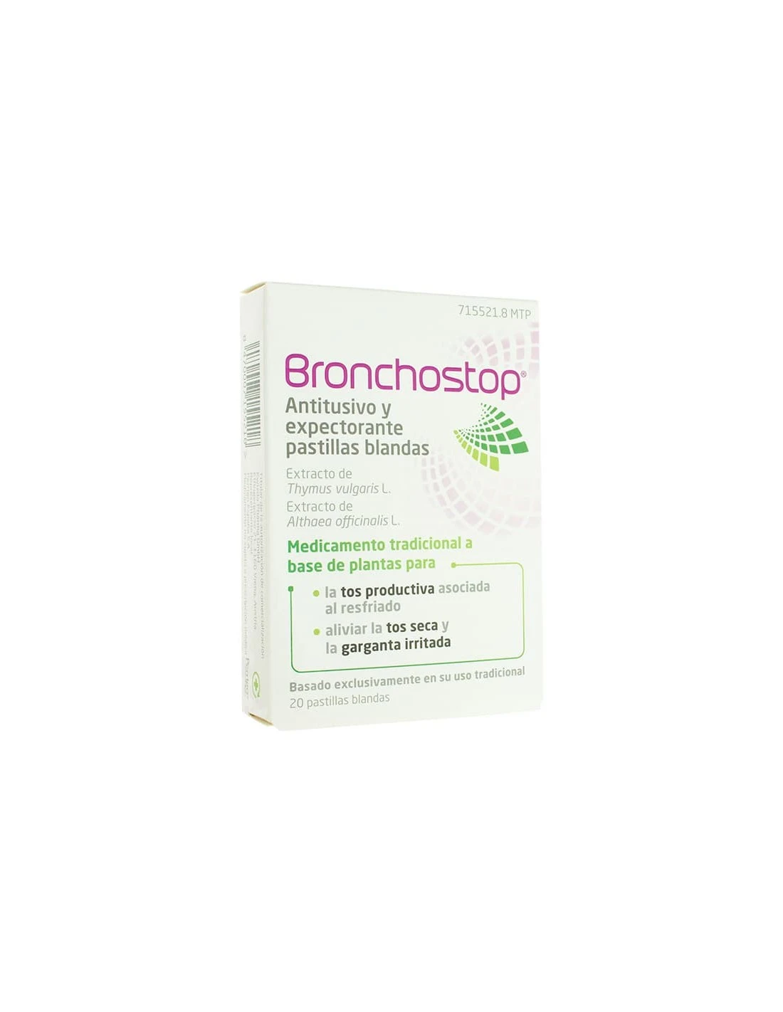 BRONCHOSTOP ANTITUSIVO Y EXPECTORANTE 20 PASTILLAS BLANDAS 3 BRONCHOSTOP ANTITUSIVO Y EXPECTORANTE 20 PASTILLAS BLANDAS