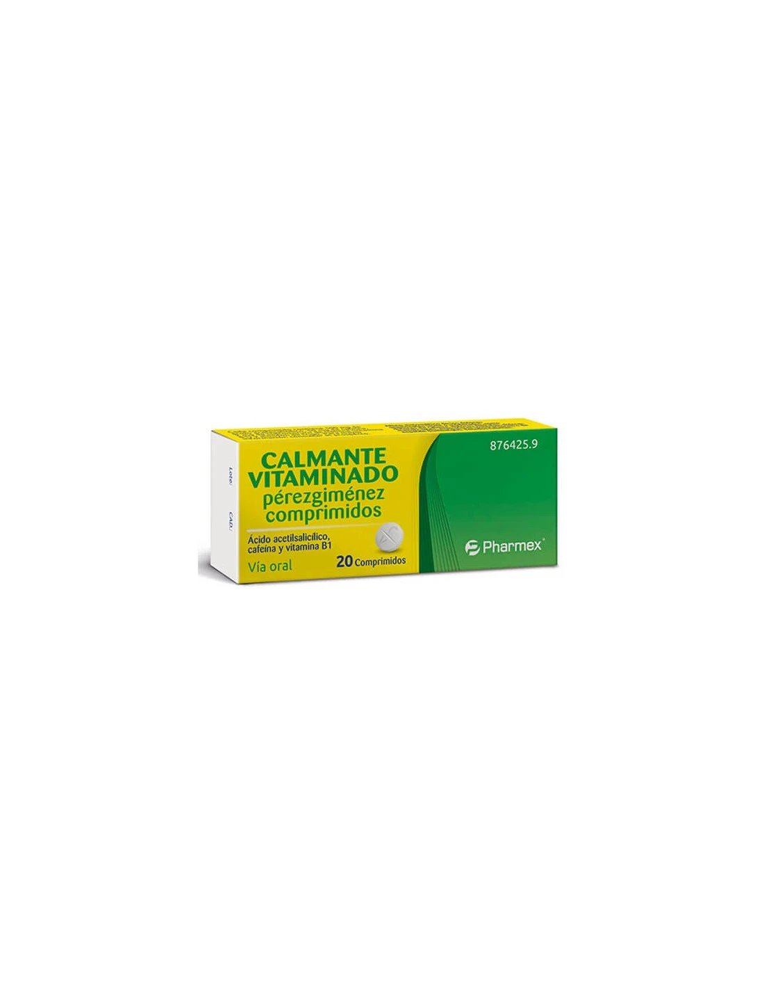 CALMANTE VITAMINADO PEREZGIMENEZ 20 COMPRIMIDOS 3 CALMANTE VITAMINADO PEREZGIMENEZ 20 COMPRIMIDOS