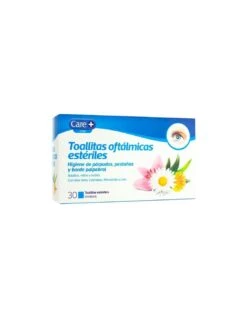 CARE+ TOALLITAS OFTALMICAS ESTERILES 30 TOALLITAS