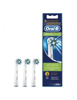 RECAMBIO ORAL B CEPILLO DENTAL ELECTRICO CROSS ACTION 3 CABEZALES