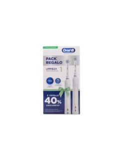 ORAL B PACK REGALO LIMPIEZA PROFESIONAL 1 DUPLO CEPILLO DENTAL ELECTRICO