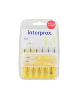 CEPILLO INTERPROX MINI AMARILLO 14 UNIDADES