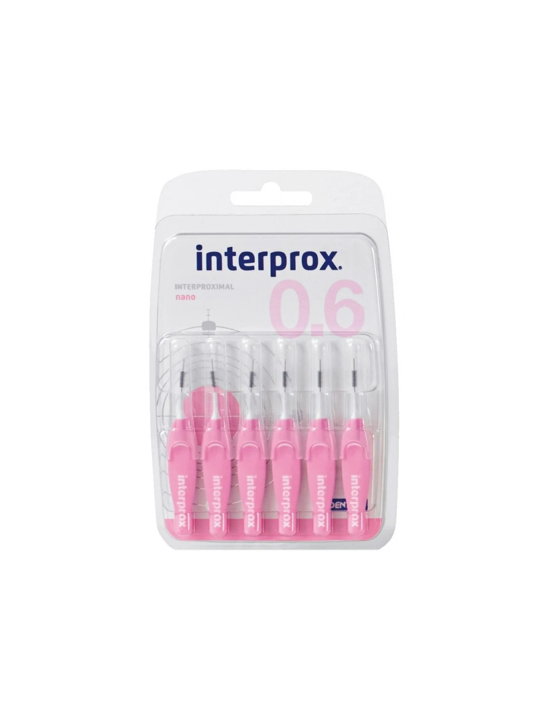 CEPILLO INTERPROXIMAL INTERPROX NANO 6 CEPILLOS 3 CEPILLO INTERPROXIMAL INTERPROX NANO 6 CEPILLOS