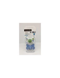 SUAVINEX CHUPETE SILICONA T FISIOLOGICA FUSION 4-18 M 2 U