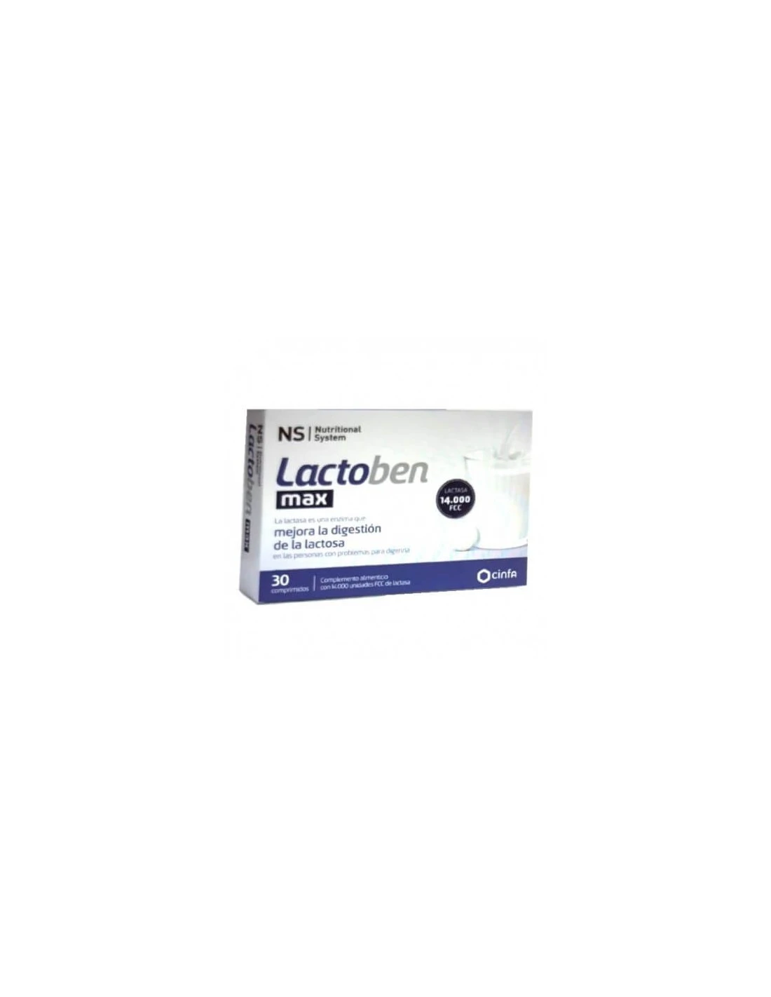 NS CINFA LACTOBEN MAX 30 COMPRIMIDOS 3 NS CINFA LACTOBEN MAX 30 COMPRIMIDOS