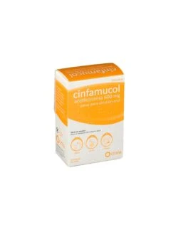 CINFAMUCOL ACETILCISTEINA FORTE 600 Mg 10 SOBRES POLVO PARA SOLUCION ORAL