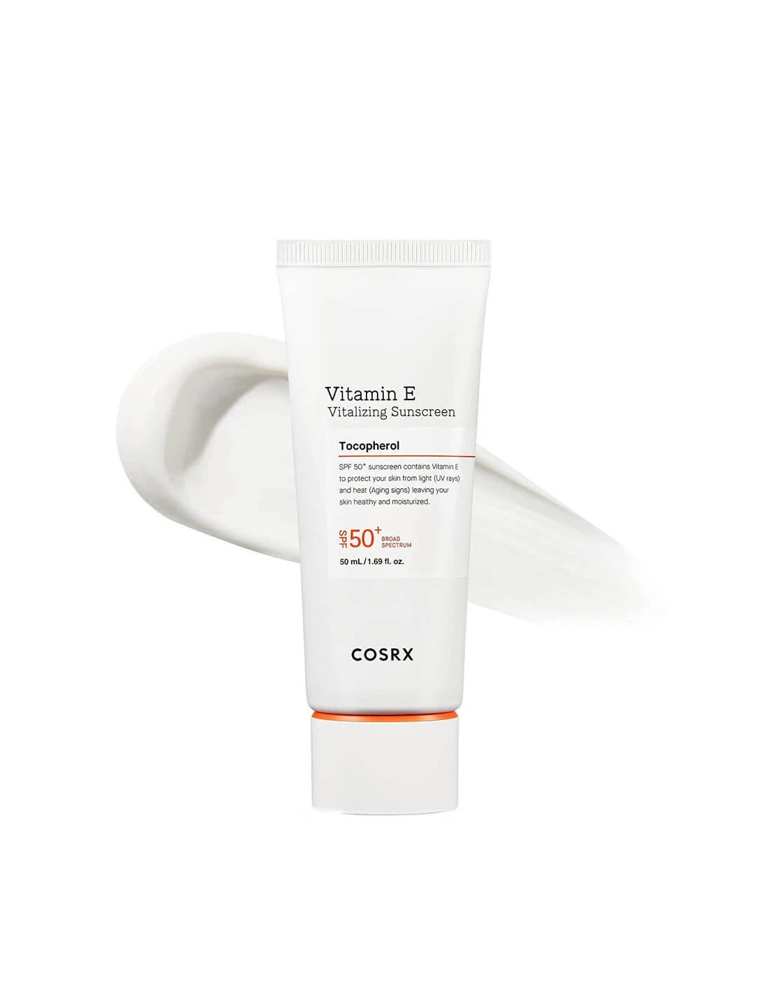 COSRX VITAMIN E VITALIZING SUNSCREEN TOCOPHEROL SPF50+ 50ML 3 COSRX VITAMIN E VITALIZING SUNSCREEN TOCOPHEROL SPF50+ 50ML