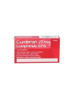 CUMBRAN EFG 1,5 Mg 1 COMPRIMIDO