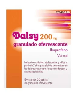 DALSY 200 Mg 20 SOBRES GRANULADO EFERVESCENTE