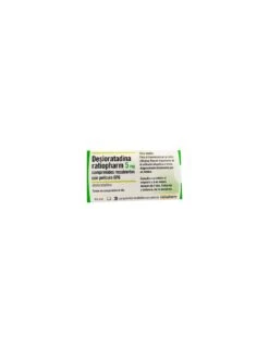 DESLORATADINA RATIOPHARM 5 MG 20 COMPRIMIDOS RECUBIERTOS EFG