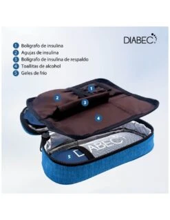 DIABEC ESTUCHE DE VIAJE PARA INSULINA CON AISLAMIENTO TÉRMICO