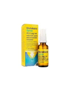 DICLOKERN SPRAY 39,2 MG/ML SOLUCION PARA PULVERIZACION CUTANEA 30 ML