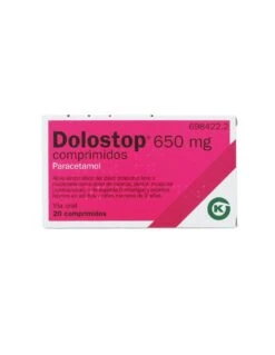 DOLOSTOP 650 MG COMPRIMIDOS