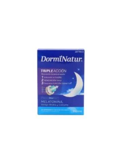 DORMINATUR TRIPLE ACCION 30 COMPRIMIDOS LIBERACION PROLONGADA