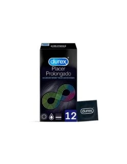 DUREX PLACER PROLONGADO PRESERVATIVOS 12 UNIDADES