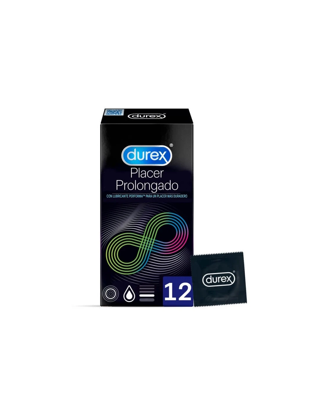 DUREX PLACER PROLONGADO PRESERVATIVOS 12 UNIDADES 3 DUREX PLACER PROLONGADO PRESERVATIVOS 12 UNIDADES