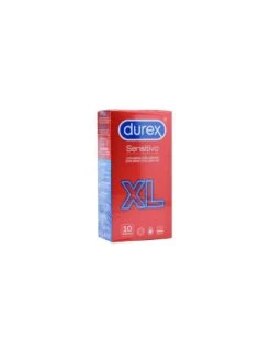DUREX SENSITIVO EXTRA GRANDE XL 10 PRESERVATIVOS