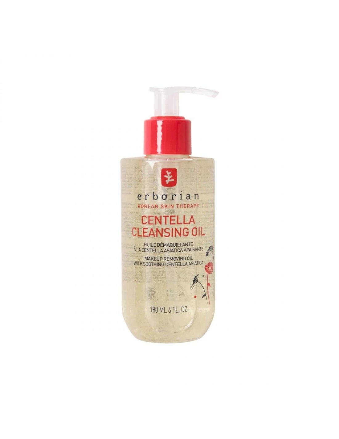 ERBORIAN CENTELLA CLEANSING OIL ACEITE DESMAQUILLANTE 180ML 3 ERBORIAN CENTELLA CLEANSING OIL ACEITE DESMAQUILLANTE 180ML