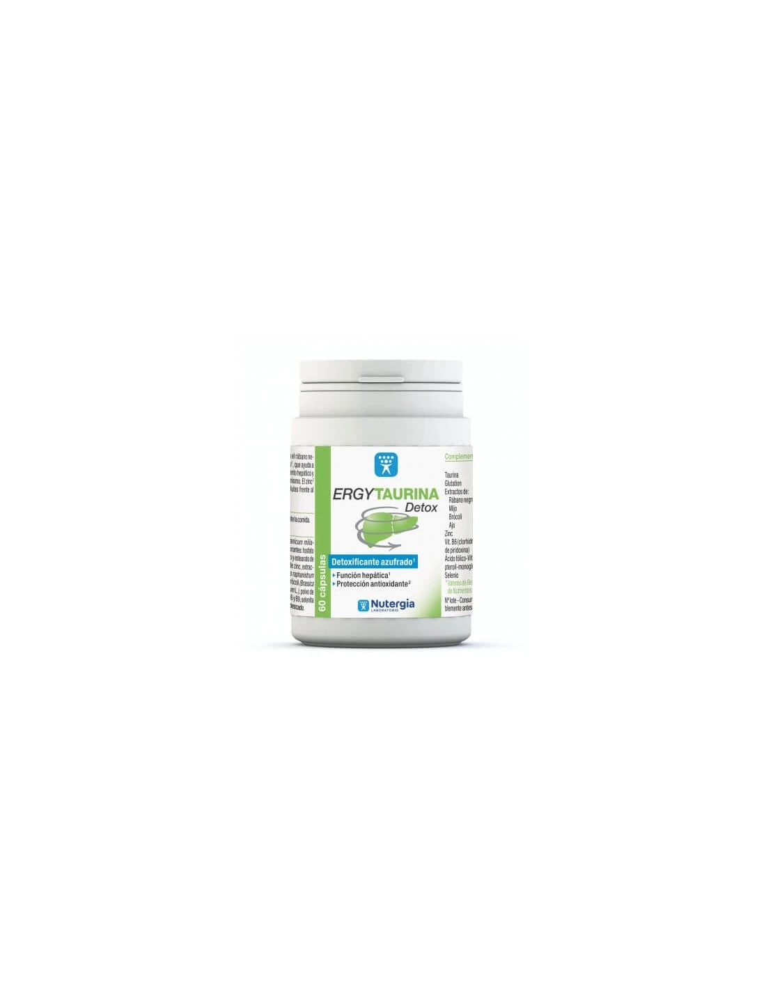 ERGYTAURINA DETOX 60 CAPSULAS 3 ERGYTAURINA DETOX 60 CAPSULAS