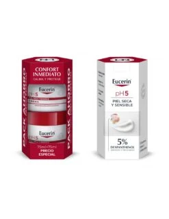 EUCERIN PH5 DUPLO CREMA PIEL SECA Y SENSIBLE 2X75 ML.