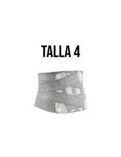 FAJA SACROLUMBAR SEMIRRIGIDA SISTEMA TENSOR BASCULANTE TALLA 4 GRIS (REF. ACE622) ACTIUS BY ORLIMAN