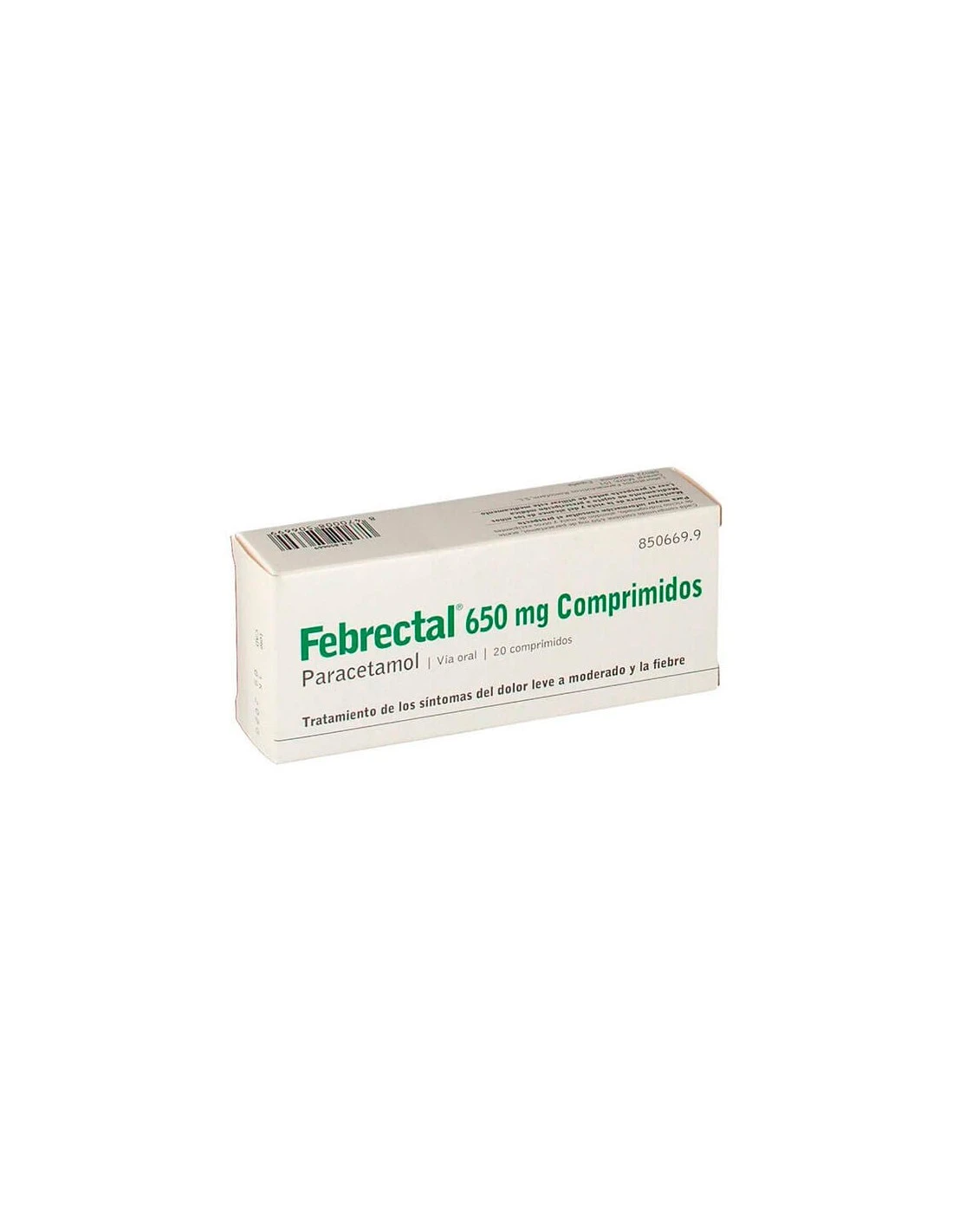 FEBRECTAL 650 MG COMPRIMIDOS 3 FEBRECTAL 650 MG COMPRIMIDOS