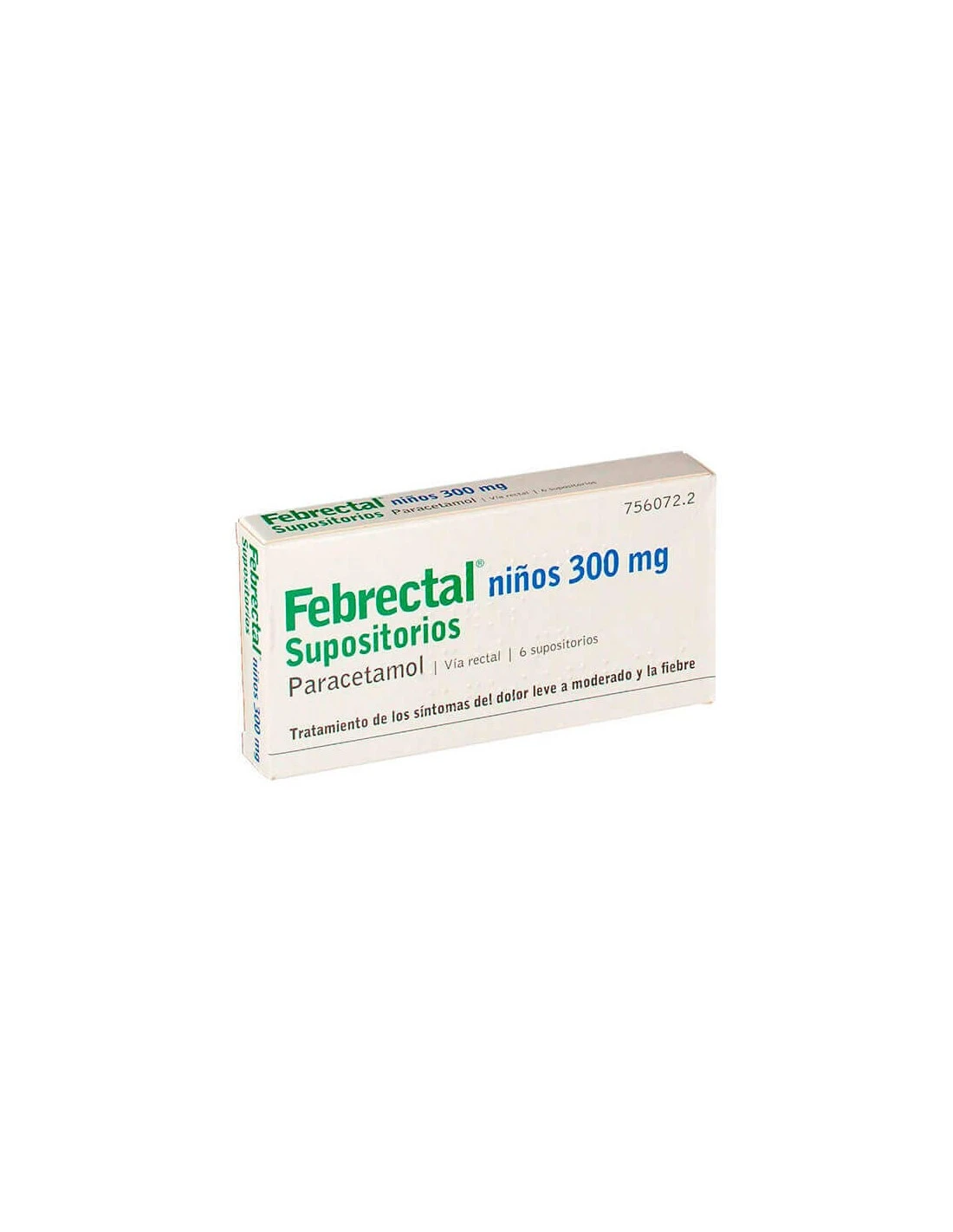 FEBRECTAL NIÑOS 300 Mg 6 SUPOSITORIOS 3 FEBRECTAL NIÑOS 300 Mg 6 SUPOSITORIOS