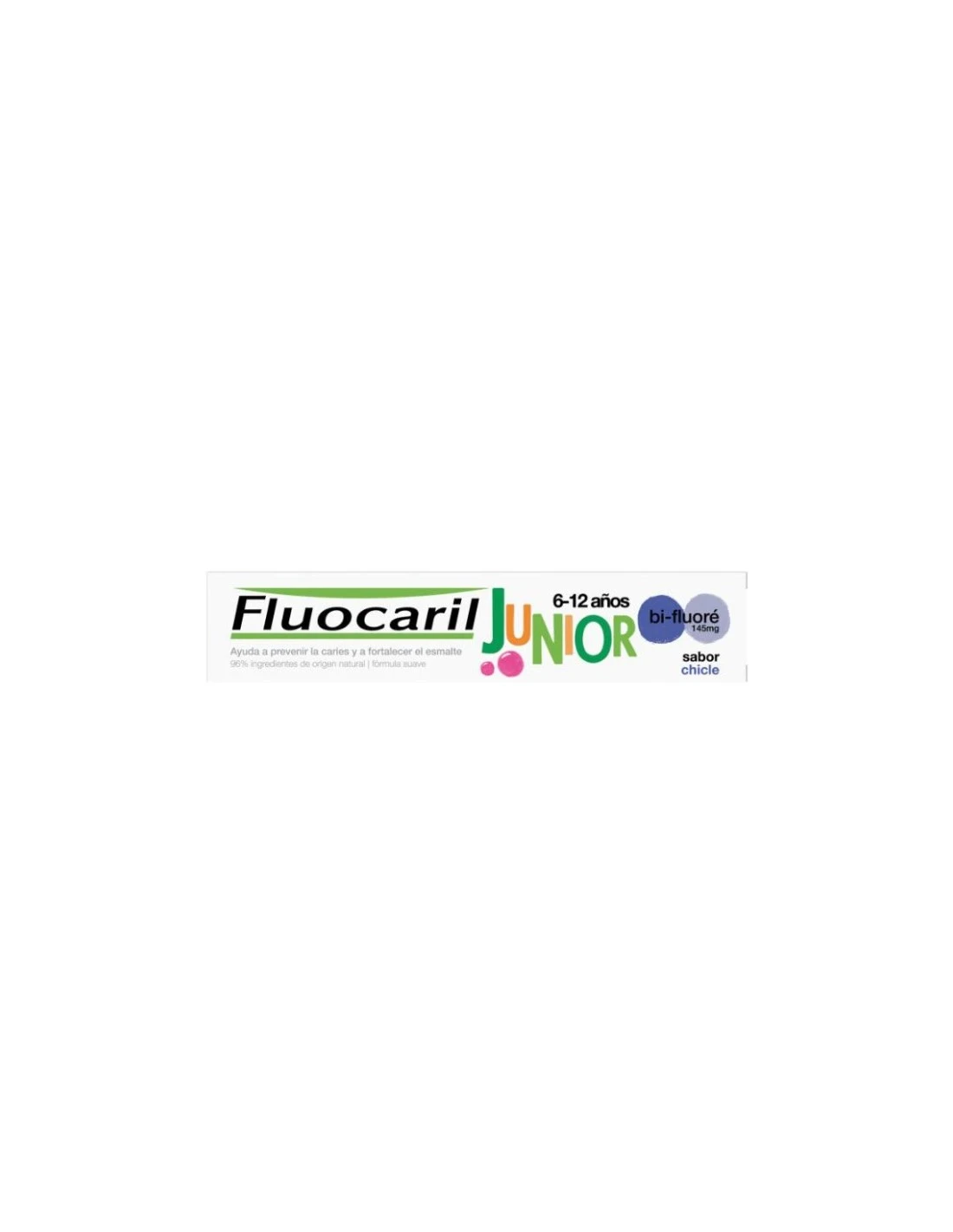 FLUOCARIL JUNIOR GEL BUBBLE 75ML 3 FLUOCARIL JUNIOR GEL BUBBLE 75ML