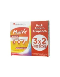 FORTE PHARMA MULTIVIT ADULTO PACK AHORRO 84 COMPRIMIDOS MASTICABLES