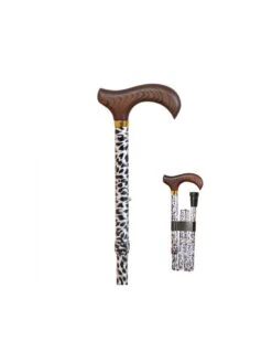 GARCIA 1880 BASTON PLEGABLE ESTAMPADO LEOPARDO